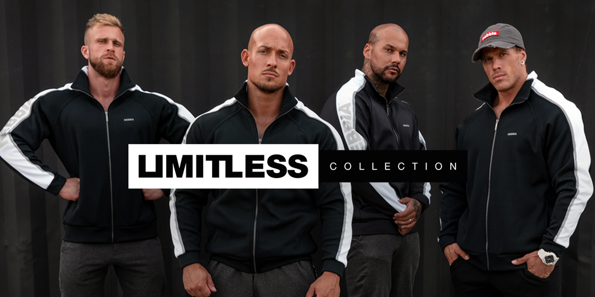 Nová pánská kolekce LIMITLESS je oslavou skutečného fitness!