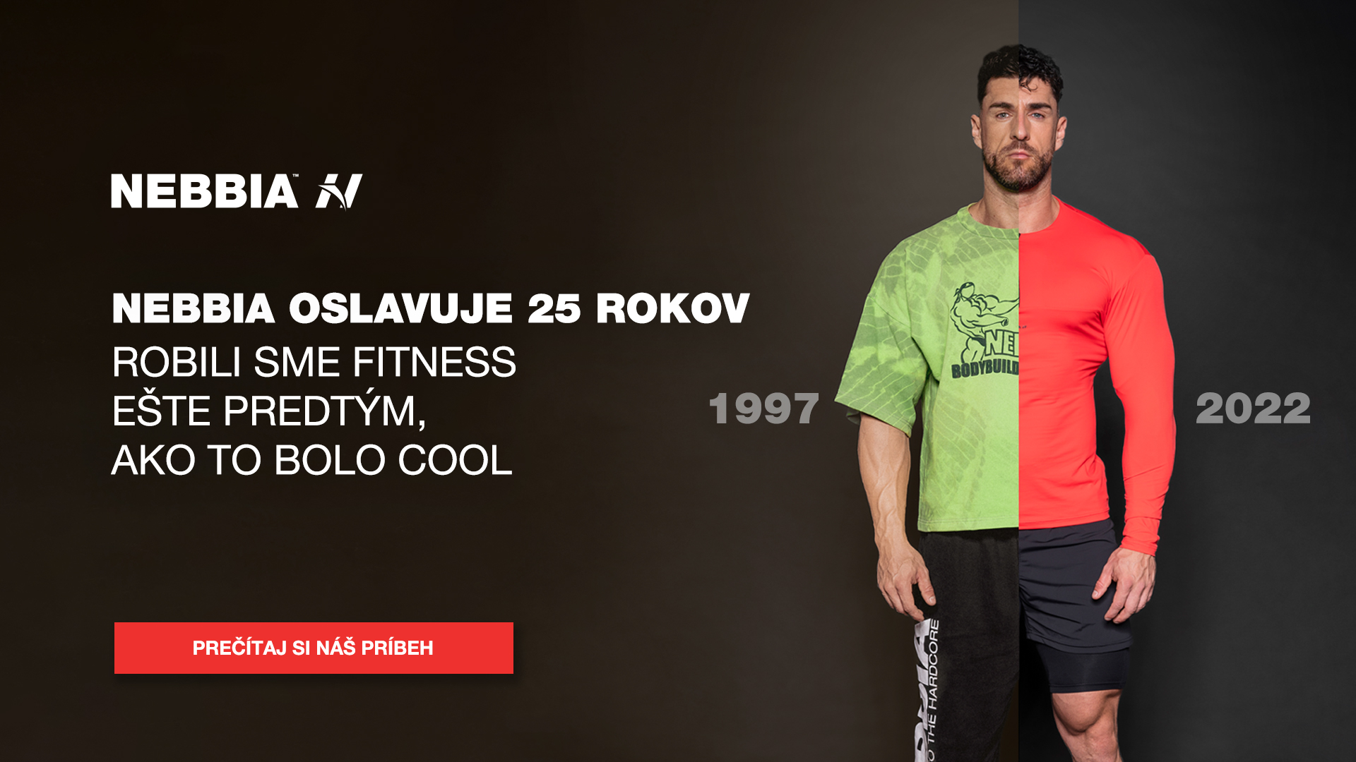 NEBBIA 25 rokov fitness módy