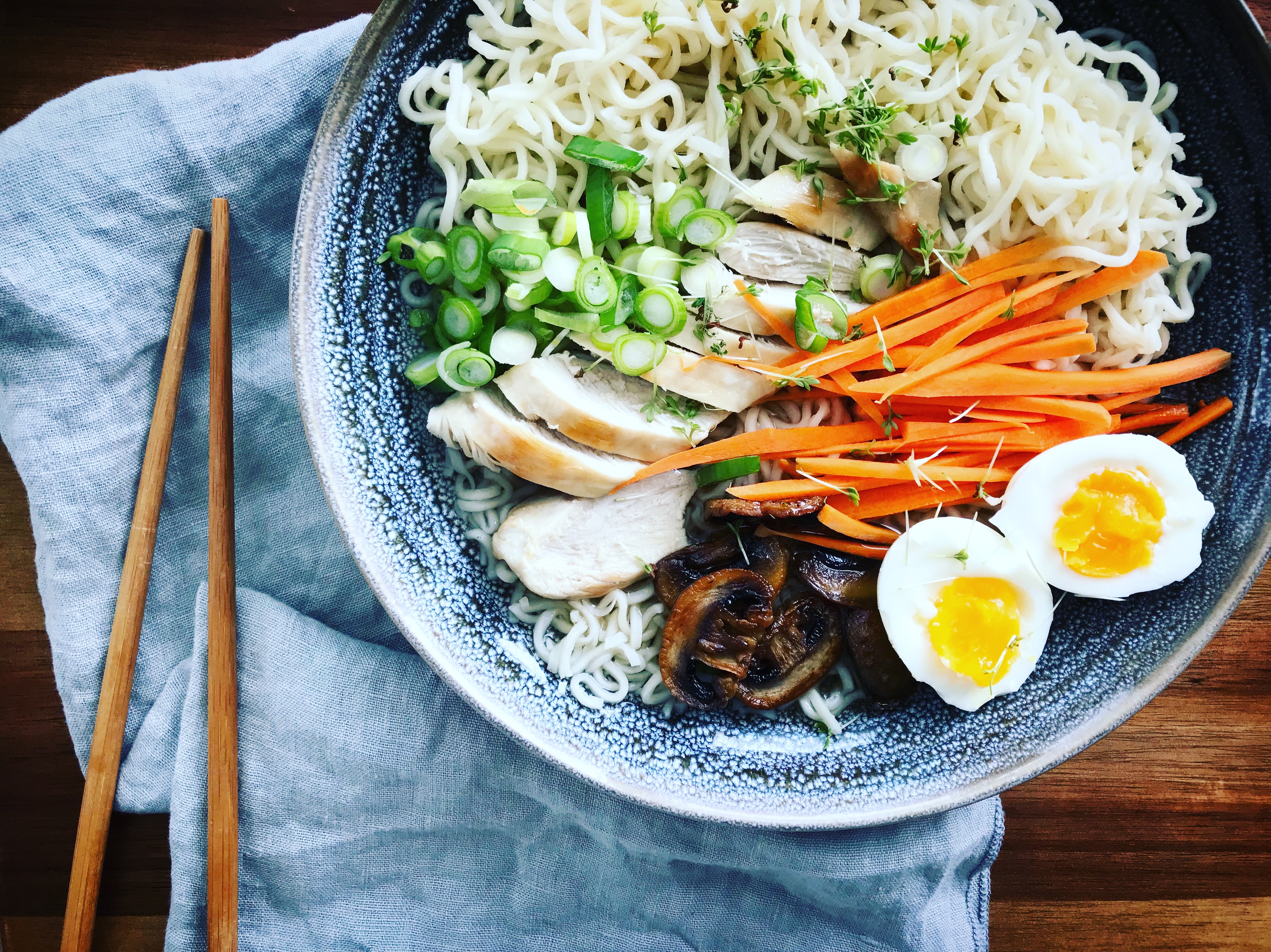 Ramen de pollo