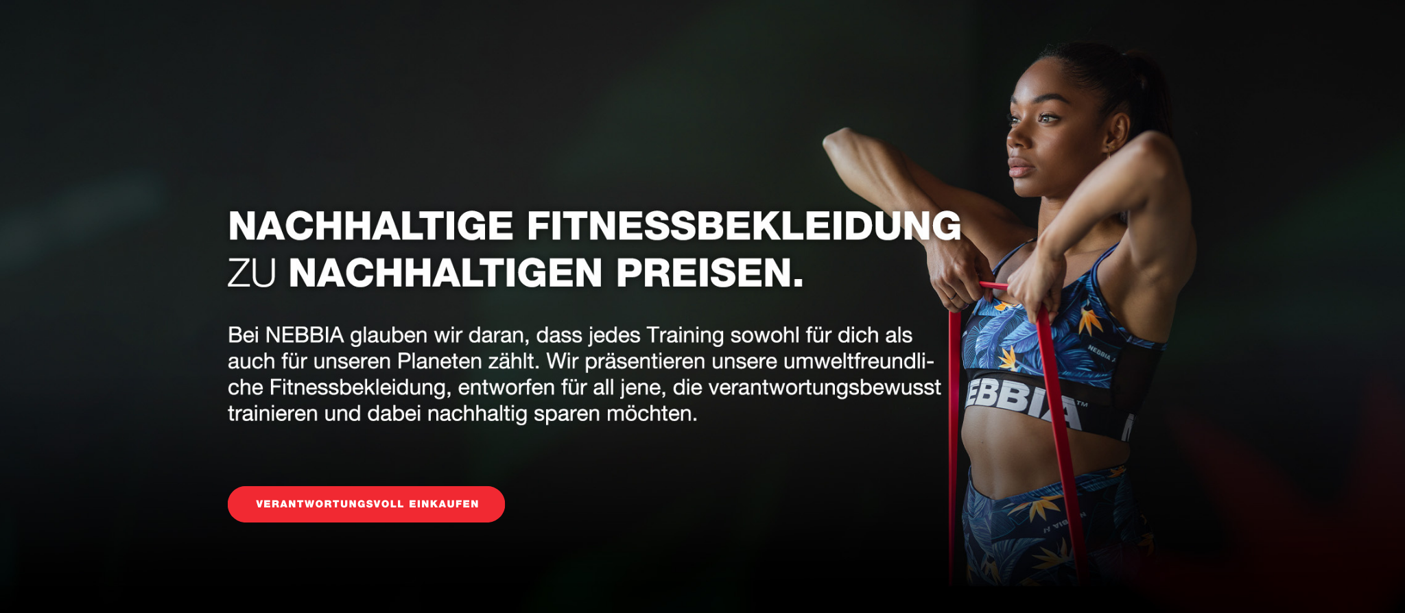 NEBBIA Nachhaltige Fitnessbekleidung